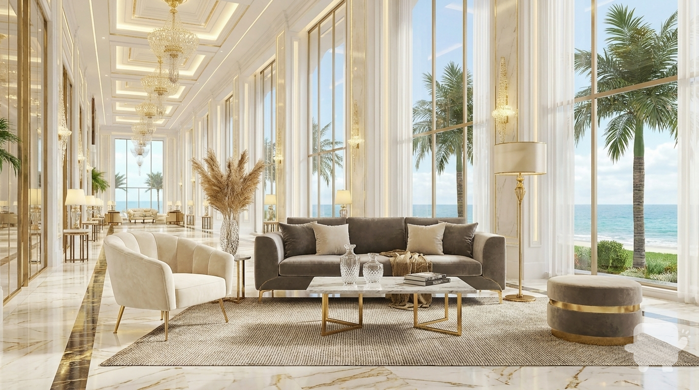 make this interior like ref image showed