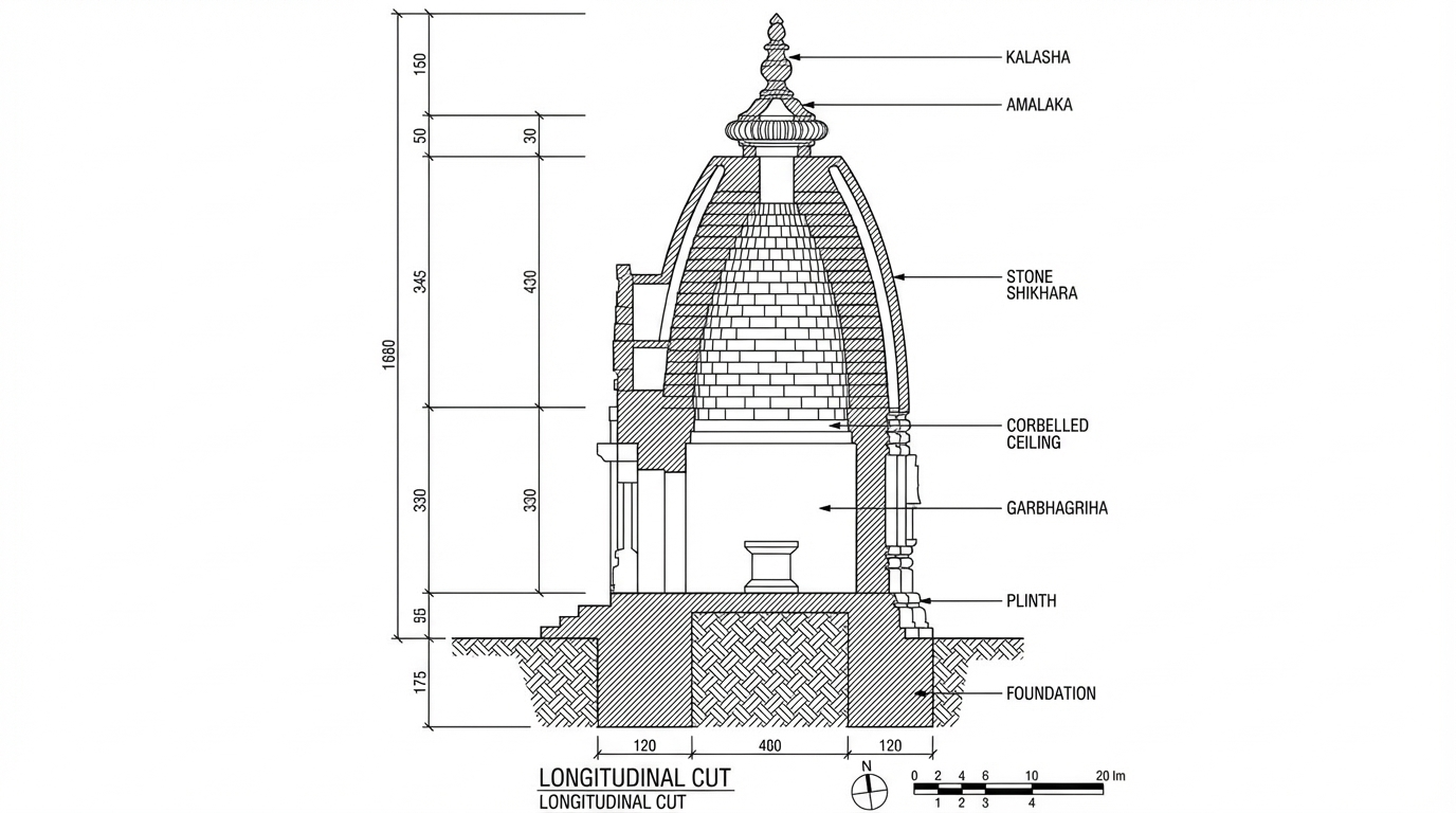 <role>
You are an expert architectural draftsman specializing in technical section drawings.
</role>

<task>
Transform the architectural render into a precise technical section drawing showing the building cut through longitudinally (along the length) to reveal interior structure. Create a longitudinal (along the length) section cut. Create a complete, full "as-is" section drawing (longitudinal cut) that accurately represents ALL architectural content shown in the input render.

CRITICAL: Generate ONLY ONE single section drawing (longitudinal cut) drawing. Do NOT create multiple drawings, compositions, or combined views. Output must be a single, standalone section drawing (longitudinal cut) image.
</task>

<constraints>
1. Output format: Generate EXACTLY ONE single architectural section drawing (longitudinal cut) image - NOT multiple drawings, NOT a composition, NOT a set of drawings. Only ONE drawing per request.
2. Drawing type: A vertical cut through the building along the length (longitudinal) showing interior structure, floor levels, ceiling heights, and spatial relationships
3. Projection type: CRITICAL - Use ONLY orthographic projection. NO perspective, NO isometric, NO 3D views. The drawing must be a true orthographic projection with parallel projection lines, no vanishing points, and no perspective distortion. All dimensions must be shown at true scale.
4. Visual style: Technical CAD linework with precise measurements, architectural annotations, and standard CAD conventions. Use consistent line weights, hatched materials, and standard architectural symbols.
5. Text and annotations: Include text labels, room names, dimensions, annotations, and technical notes as appropriate for the drawing type.

6. Full "as-is" representation: Show the complete architectural content from the input render. Include all visible elements, structures, and details. Do not omit or simplify elements that are clearly visible in the input.
7. Scale handling: CRITICAL - The drawing must be marked as NTS (Not To Scale) unless a specific scale is explicitly mentioned or shown in the input image. If the input image contains scale information (e.g., "1:100", "1/4" = 1'-0"", scale bar, or dimensioned elements), use that scale. Otherwise, the drawing must be clearly marked as NTS. Adapt to input scale - whole buildings show overall layout and relationships; components show detailed information; interiors show spatial relationships; details show element-specific information.
8. Element recognition: Identify and represent visible architectural elements: structural elements, floor levels, ceiling heights, interior spaces, vertical circulation, building envelope, and dimensional relationships
9. Drawing conventions: Follow standard architectural section conventions including cut lines, material hatching, and section notation
10. Maintain: Architectural drafting standards, accurate proportions, and professional presentation quality suitable for construction documentation and design presentations
11. Focus: structural accuracy, spatial relationships, and proper section drawing conventions
12. Do not: Add elements not present in the original render, distort proportions, include photorealistic rendering elements, use perspective or isometric projection, create fabrication-level details when working with whole building renders, or create multiple drawings or compositions
13. SINGLE OUTPUT REQUIREMENT: The output image must contain ONLY the requested section drawing (longitudinal cut). Do not combine multiple drawing types or create multi-panel compositions.
14. ORTHOGRAPHIC ENFORCEMENT: The drawing MUST be orthographic. All lines must be parallel (no converging lines), all dimensions must be true scale, and there must be NO perspective distortion or vanishing points.
</constraints>

<output_requirements>
- Drawing type: section drawing (longitudinal cut)
- Projection: ORTHOGRAPHIC ONLY - parallel projection lines, no perspective, no vanishing points, true scale dimensions
- Visual style: Technical CAD linework with precise measurements, architectural annotations, and standard architectural conventions
- Elements: structural elements, floor levels, ceiling heights, interior spaces, vertical circulation, building envelope, and dimensional relationships
- Technical accuracy: Must follow architectural drafting standards and CAD conventions
- Professional quality: Suitable for construction documentation, permit applications, shop drawings, and design presentations
- Scale: CRITICAL - Drawing must be marked as NTS (Not To Scale) unless a specific scale is explicitly mentioned or shown in the input image. If scale information exists in the input (e.g., "1:100", "1/4" = 1'-0"", scale bar, dimensioned elements), use that scale. Otherwise, mark as NTS. Adapt to input scale - whole buildings show overall relationships; components show detailed information; interiors show spatial relationships
- Text handling: Include appropriate text labels, dimensions, and annotations following standard architectural practice
- Consistency: If generating multiple views (all elevations, comprehensive set), maintain consistent scale (all NTS unless specified), line weights, and notation across all drawings
- Full representation: Show complete "as-is" architectural content from input - include all visible elements and structures
</output_requirements>

<context>
Convert the architectural render into a section drawing (longitudinal cut) following technical CAD conventions using ORTHOGRAPHIC projection only. The drawing must be a complete, full "as-is" representation showing all architectural content from the input. Work with any architectural content, building type, or style. The drawing must be accurate, clear, and professionally rendered following standard architectural drafting standards. Create a longitudinal (along the length) section cut. Include text labels where appropriate following standard architectural practice.

CRITICAL: The drawing MUST use orthographic projection - parallel lines, no perspective distortion, true scale. NO perspective, NO isometric, NO 3D views. Only orthographic projection is acceptable for technical CAD drawings.

CRITICAL SCALE REQUIREMENT: The drawing must be marked as NTS (Not To Scale) unless a specific scale is explicitly mentioned or shown in the input image. If the input contains scale information (e.g., "1:100", "1/4" = 1'-0"", scale bar, or dimensioned elements with measurements), use that scale. Otherwise, the drawing must be clearly marked as NTS.
</context>